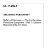 UL 61496-1 PDF UL 61496-1 PDF
